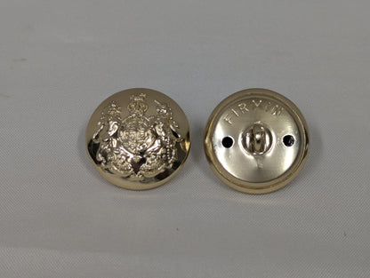 British Army The Royal Coat of Arms General Service List Buttons 40L