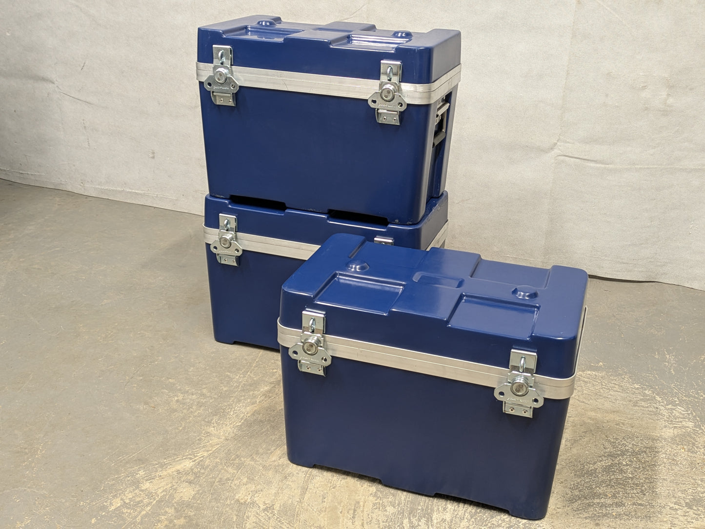 British Army Lockable Equipment Transport Tool Box Storage Case