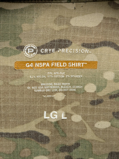 Crye Precision Multicam NSPA G4 Field Shirt - Large Long LG L