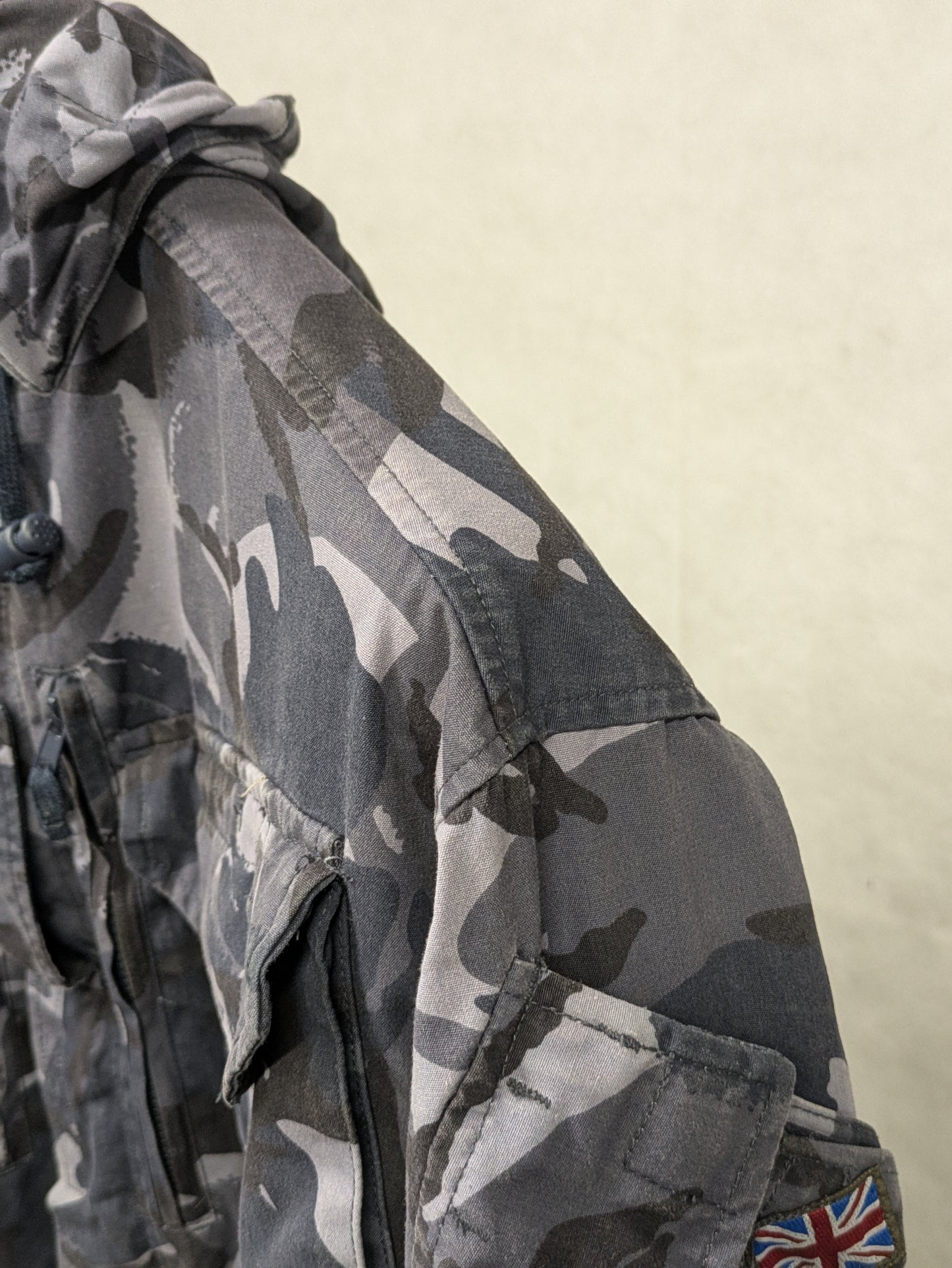 British Army OPFOR Blue DPM Camo Windproof Combat Smock Jacket - 180/112