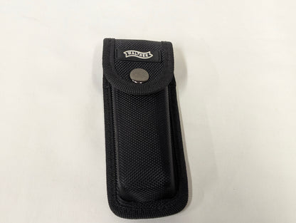 Walther ERK Folding Lock Combo Blade Emergency Rescue Knife with Pouch