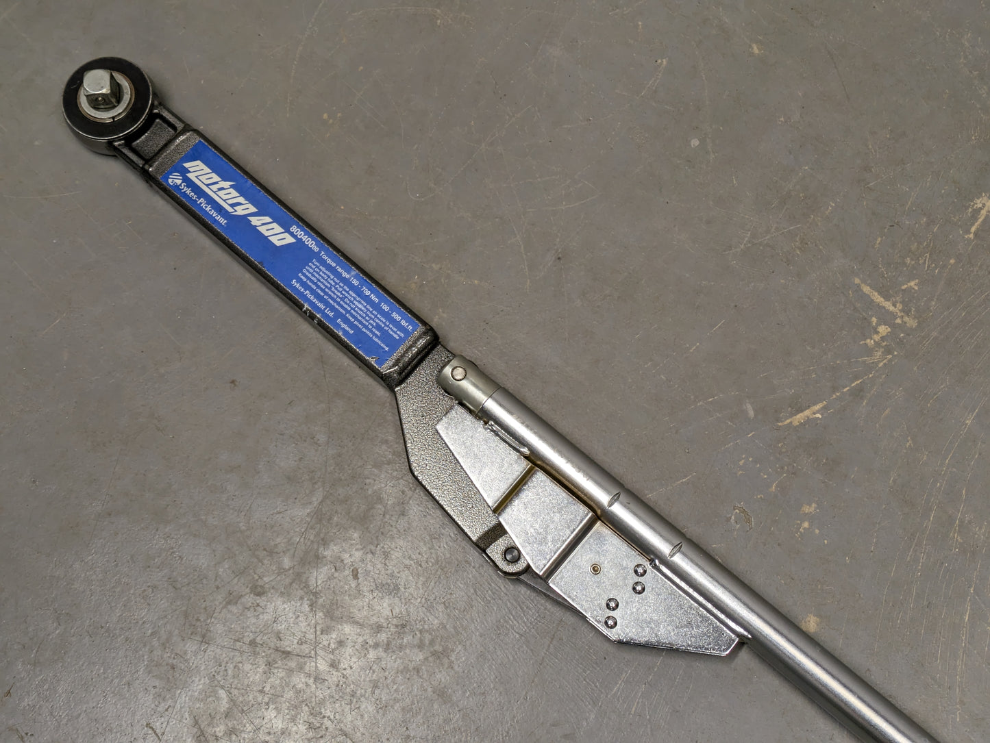 Sykes Pickavant Motorq 400 Industrial Commercial Torque Wrench 3/4" Drive 150-700Nm