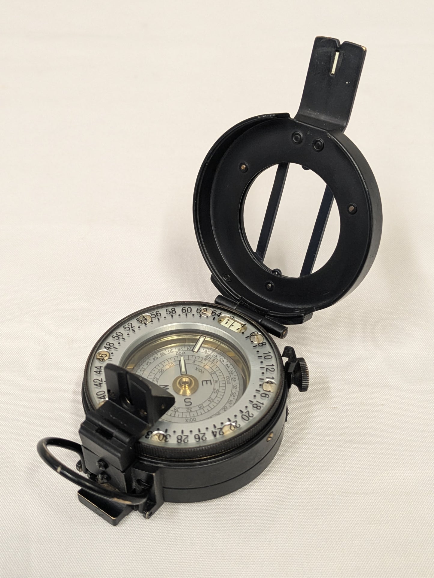 Francis Barker M-73 Prismatic Marching Compass (Mils)