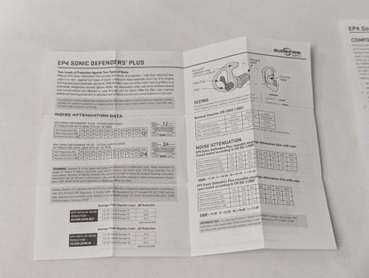 Surefire EP4 Sonic Plus Ear Defenders