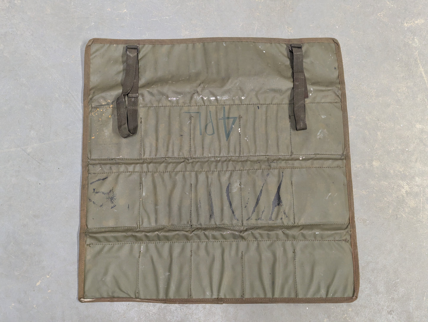 B. H. E Brass Zinc Marking Stencil Set 75mm with Wallet - Dated 1975