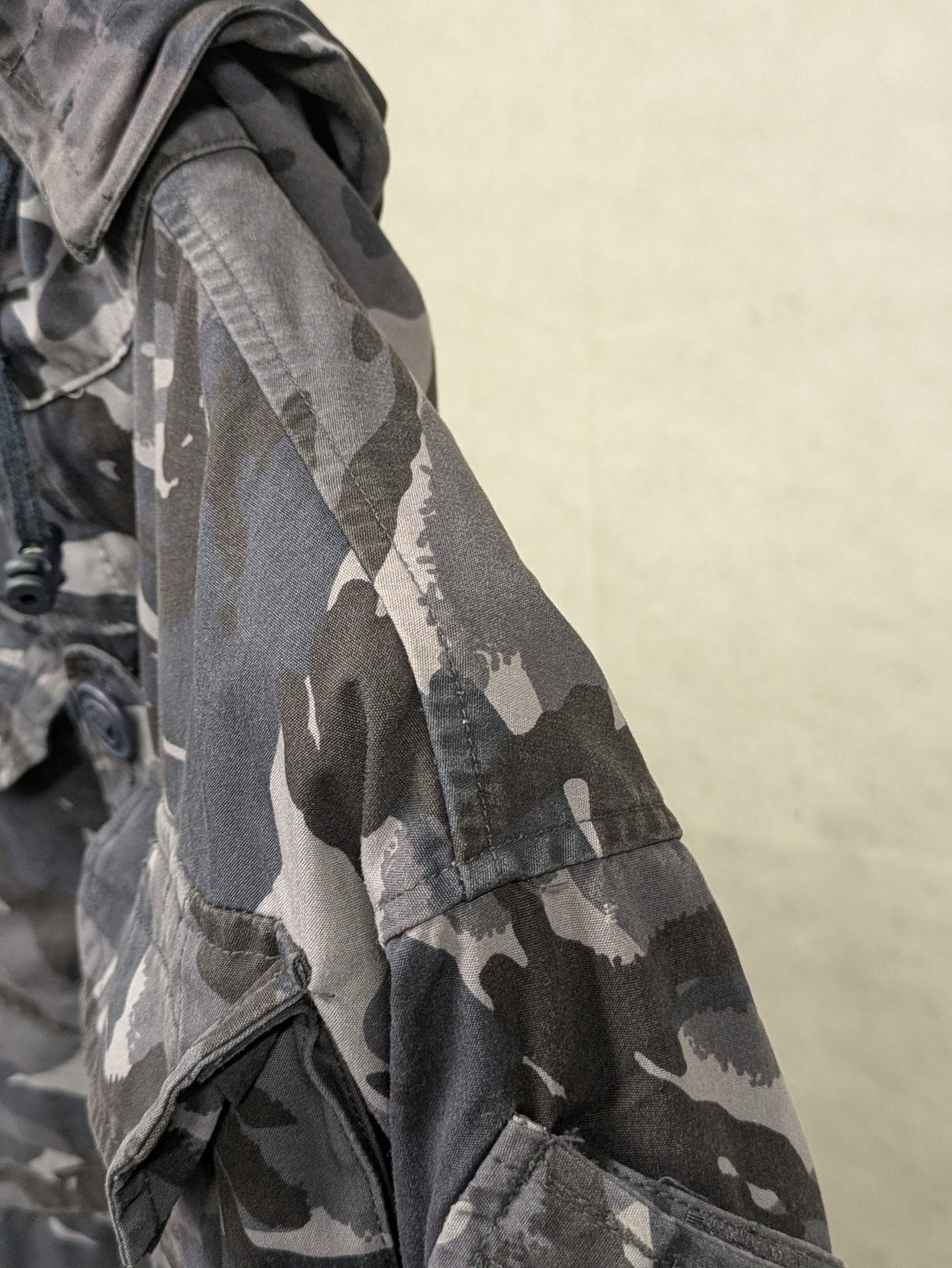 British Army OPFOR Blue DPM Camo Windproof Combat Smock Jacket - 180/112