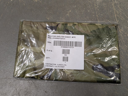 MTP Camo Basha Ground Sheet Waterproof Stuff Sack Bag - NEW