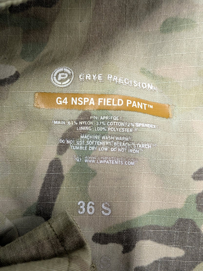 Crye Precision Multicam NSPA G4 Field Trousers - 36 Short 36S