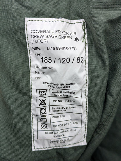 RAF Fire Resistant Aircrew Coveralls Sage Green