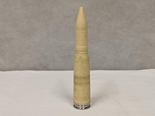 US Army 20mm M51A4N Plastic Dummy Round Cartridge Bullet with Link