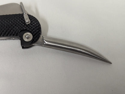 British Army Two Piece Black Handle Jack Knife