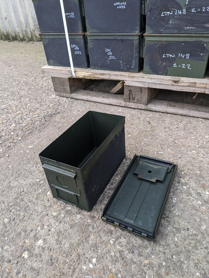 120 x Ammo Box 50 Cal Ammo Box - 1 Pallet -  Wholesale Job Lot