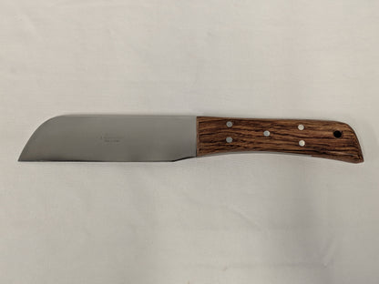MOD Wooden Handle Riggers Knife with Sheath