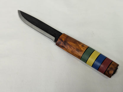 Helle Viking WWC 2025 Fixed Blade Special Edition Knife with Leather Sheath