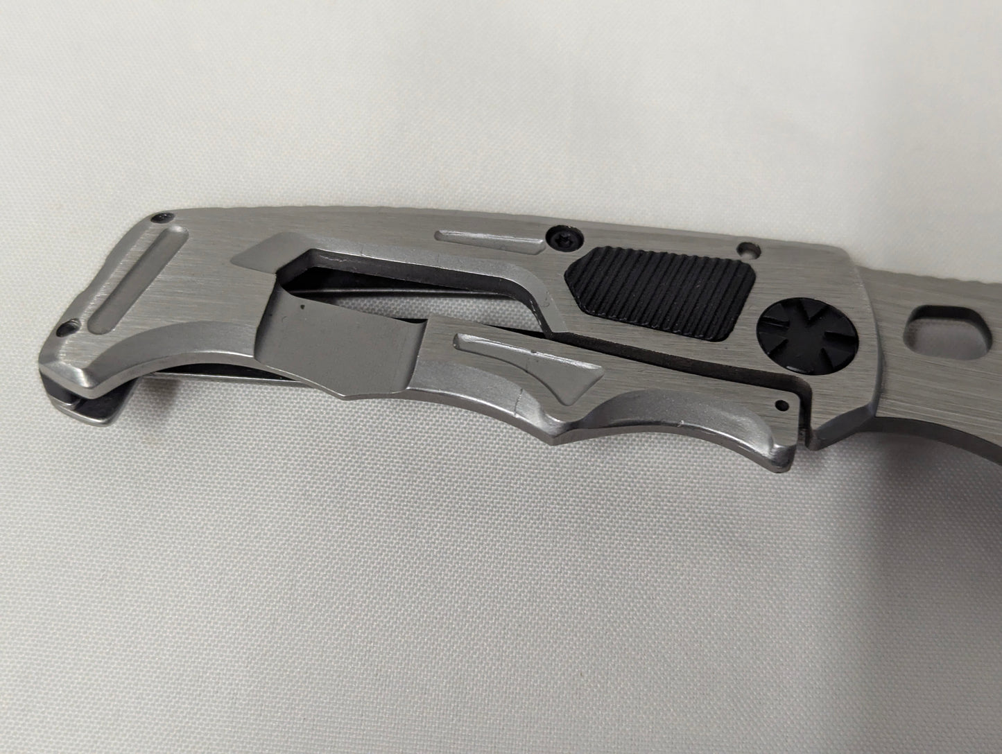 Walther CFK Chisel Frame Folding Lock Combo Blade Utility Knife with Pouch
