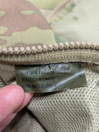 Crye Precision Multicam NSPA Fieldshell 2 Soft Shell Jacket - Large