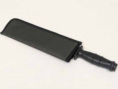 John Nowill & Sons Black Carbon Steel Jungle Knife Machete with Sheath
