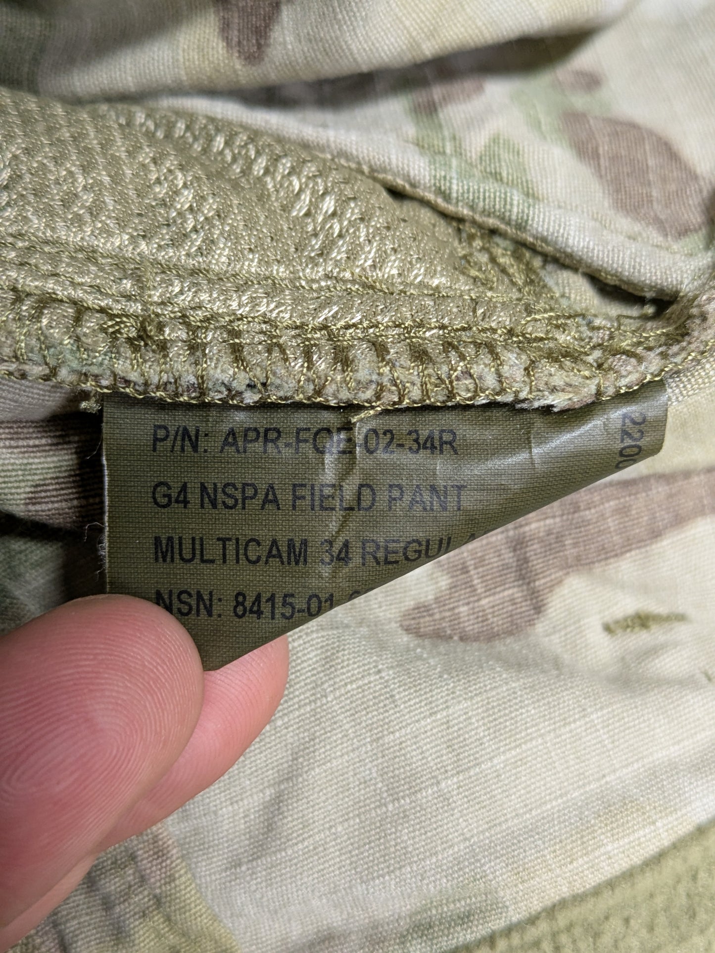 Crye Precision Multicam NSPA G4 Field Trousers - 34 Regular 34R