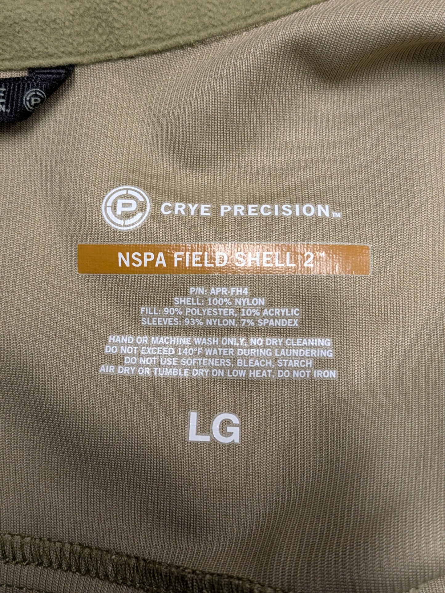 Crye Precision Multicam NSPA Fieldshell 2 Soft Shell Jacket - Large