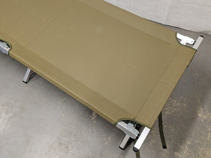 British Army XL Folding Aluminium Cot Camp Bed