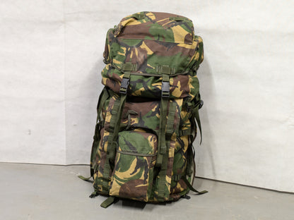 British Army DPM Camo Long Back 100L Bergen Rucksack