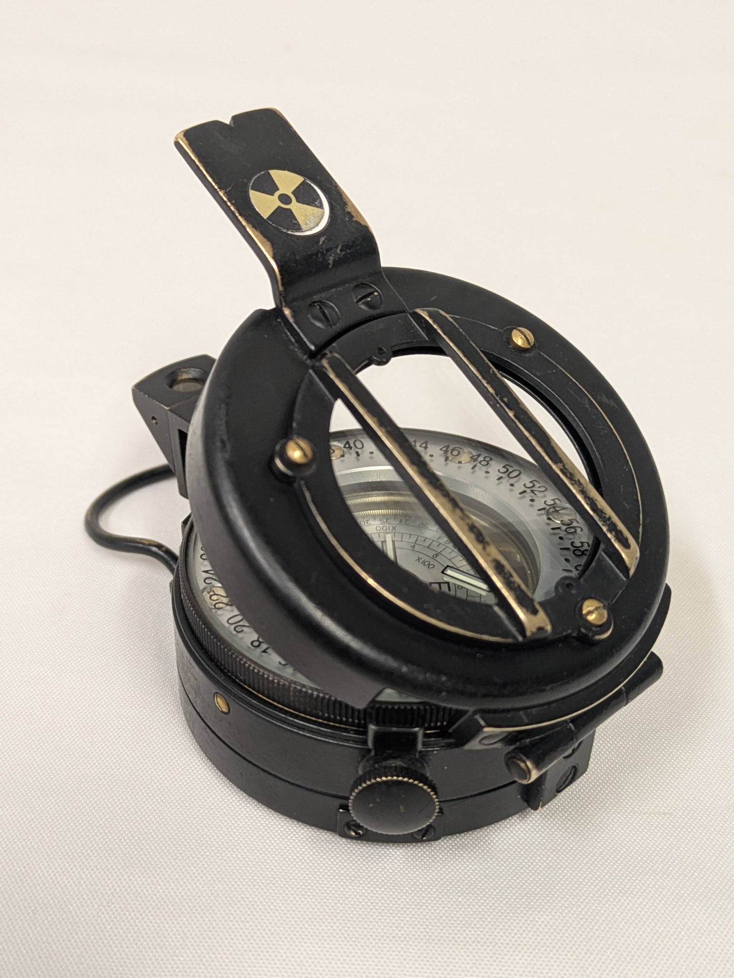 Francis Barker M-73 Prismatic Marching Compass (Mils)