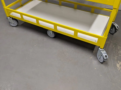 Large Heavy Duty 3 Tier Shelf Warehouse Order Picking Trolley