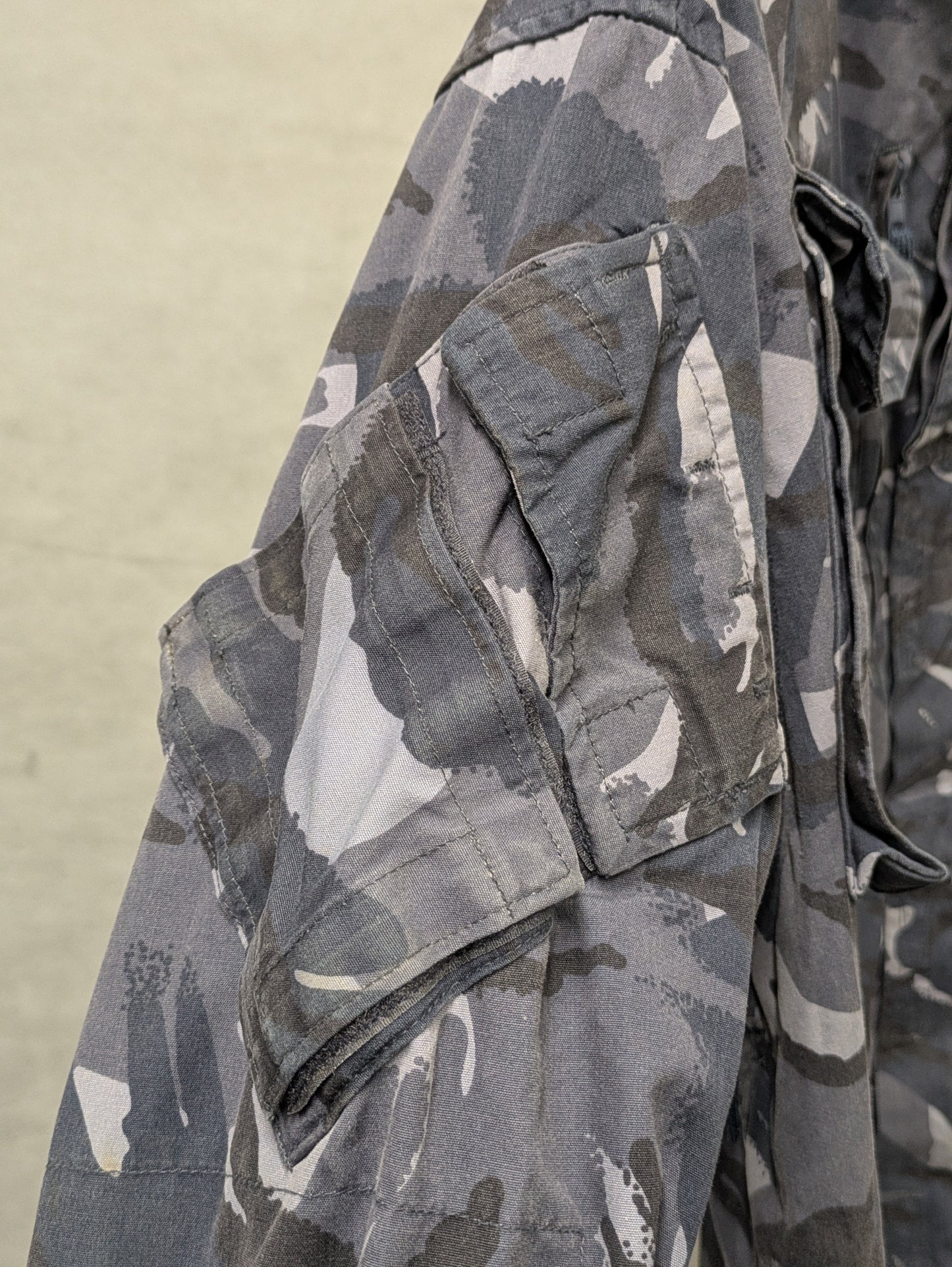 British Army OPFOR Blue DPM Camo Windproof Combat Smock Jacket - 180/112