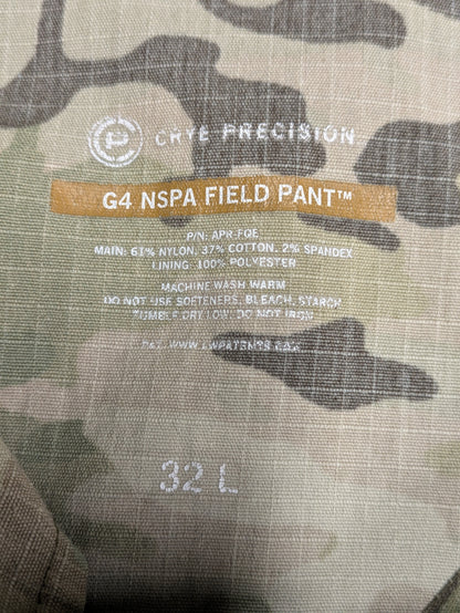 Crye Precision Multicam NSPA G4 Field Trousers - 32 Long 32L