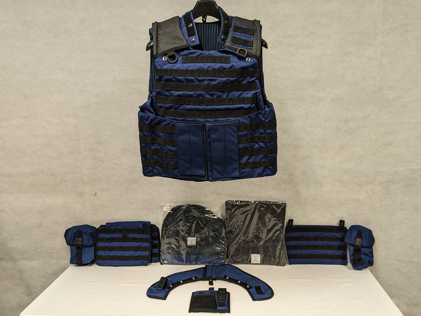 Blue Press Civilian Tactical Osprey Body Armour Vest Set MK4A MKIVA