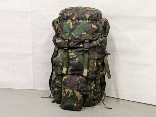 British Army DPM Camo Long Back 100L Bergen Rucksack