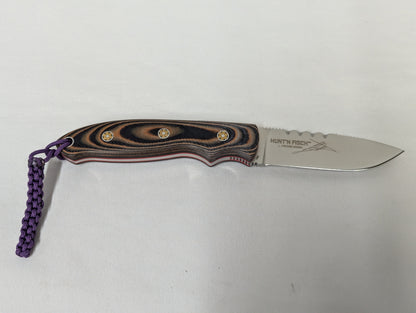 CRKT Hunt´ N Fisch Fixed Blade Hunting Knife with Leather Sheath - 2861