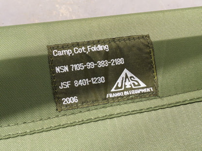 British Army Folding Aluminium Cot Camp Bed