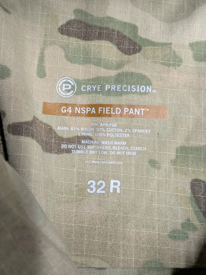 Crye Precision Multicam NSPA G4 Field Trousers - 32 Regular 32R