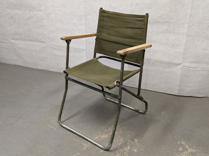 British Army Folding Aluminium Land Rover Canvas Chair