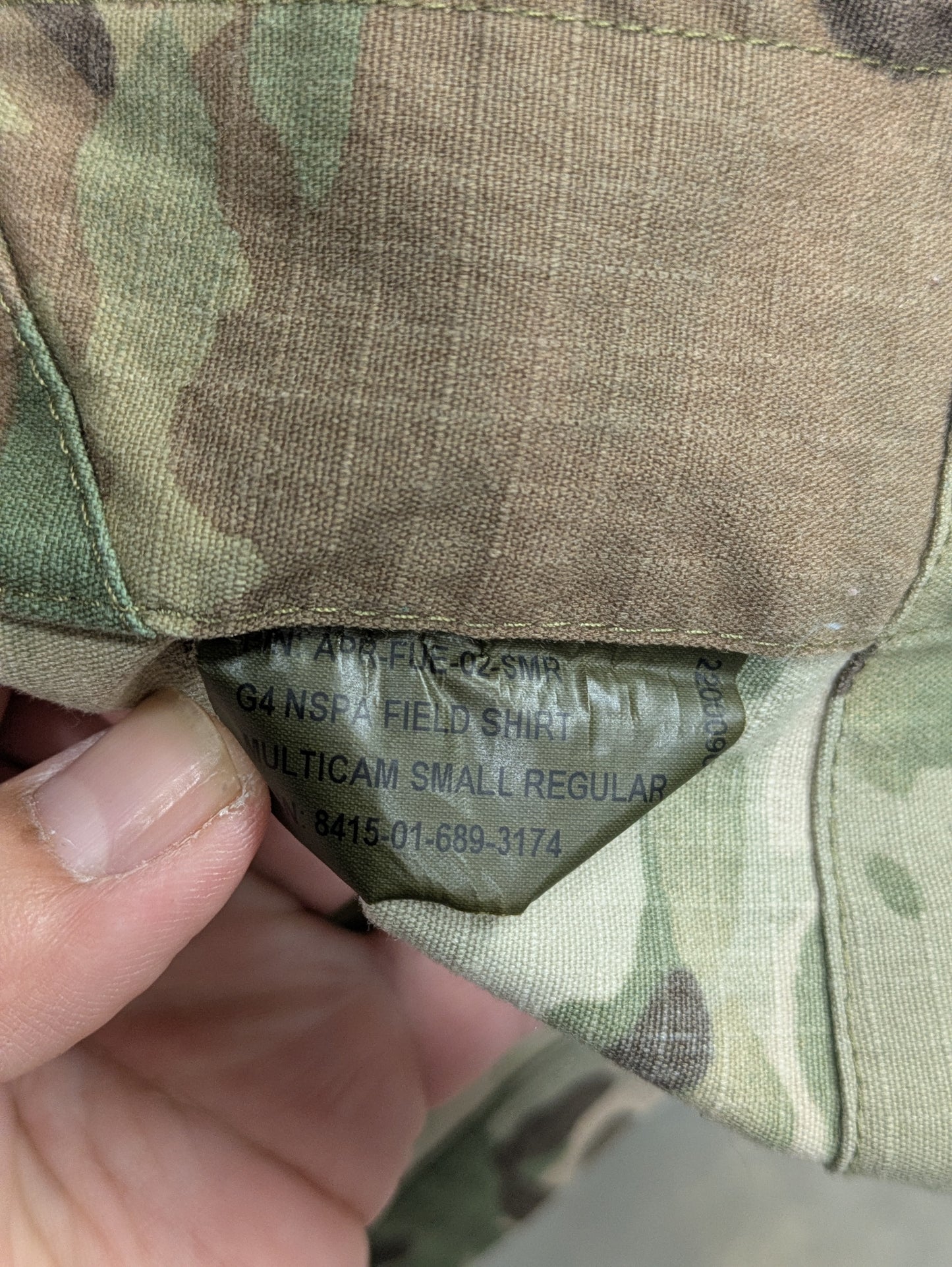 Crye Precision Multicam NSPA G4 Field Shirt - Small Regular SM R