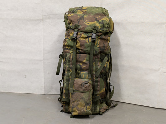 British Army DPM Camo Long Back 100L Bergen Rucksack