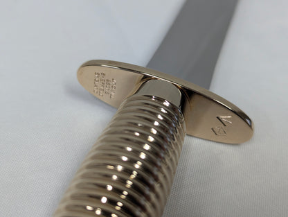 John Nowill & Sons Fairbairn Sykes Gold Plated Handle 3rd Pattern Commando Knife with Gift Box