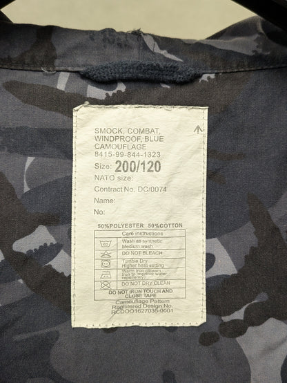 British Army OPFOR Blue DPM Camo Windproof Combat Smock Jacket - 200/120