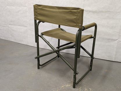 British Army Folding Canvas Recreational Directors Field Chair