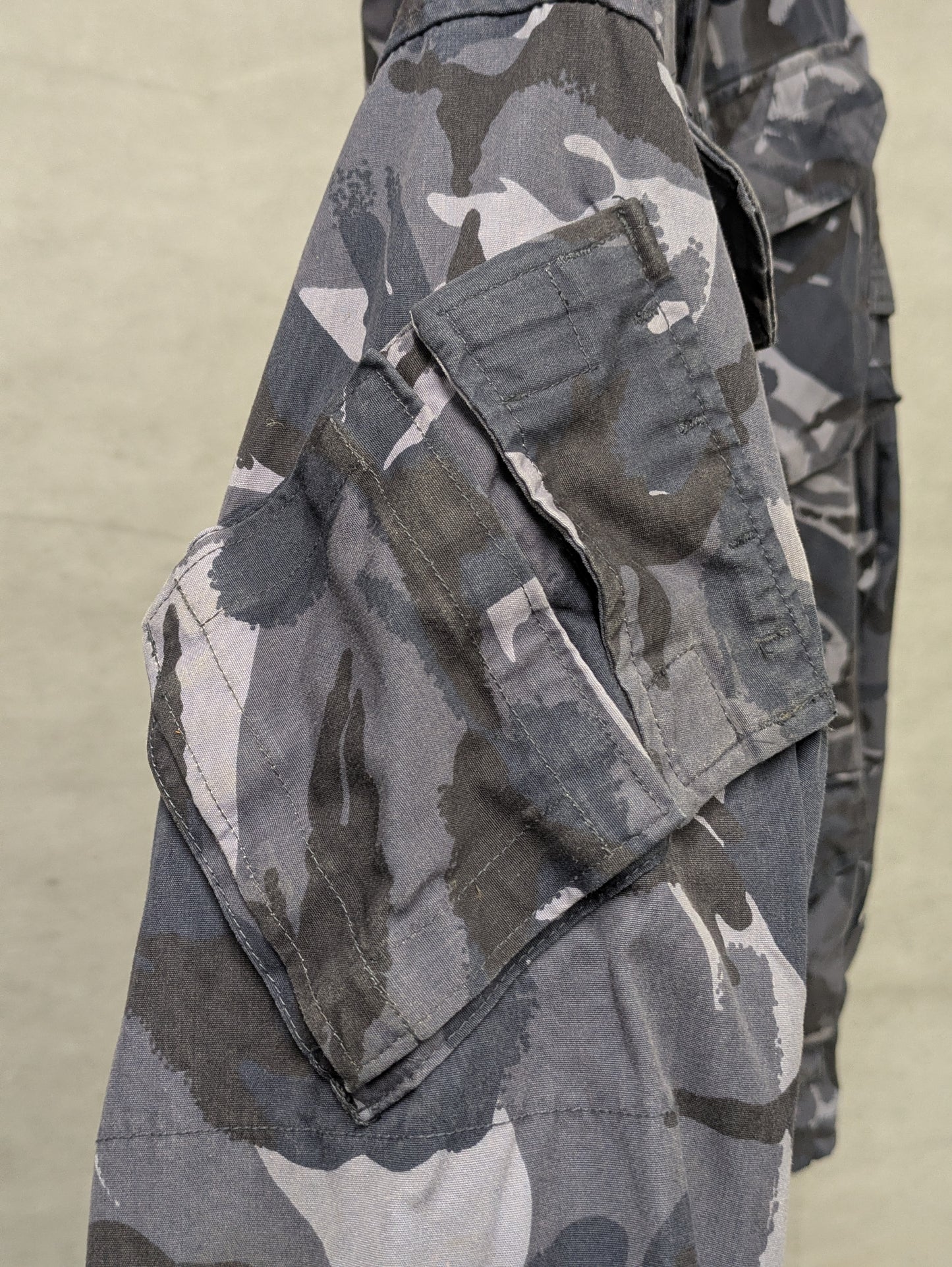 British Army OPFOR Blue DPM Camo Windproof Combat Smock Jacket - 180/112