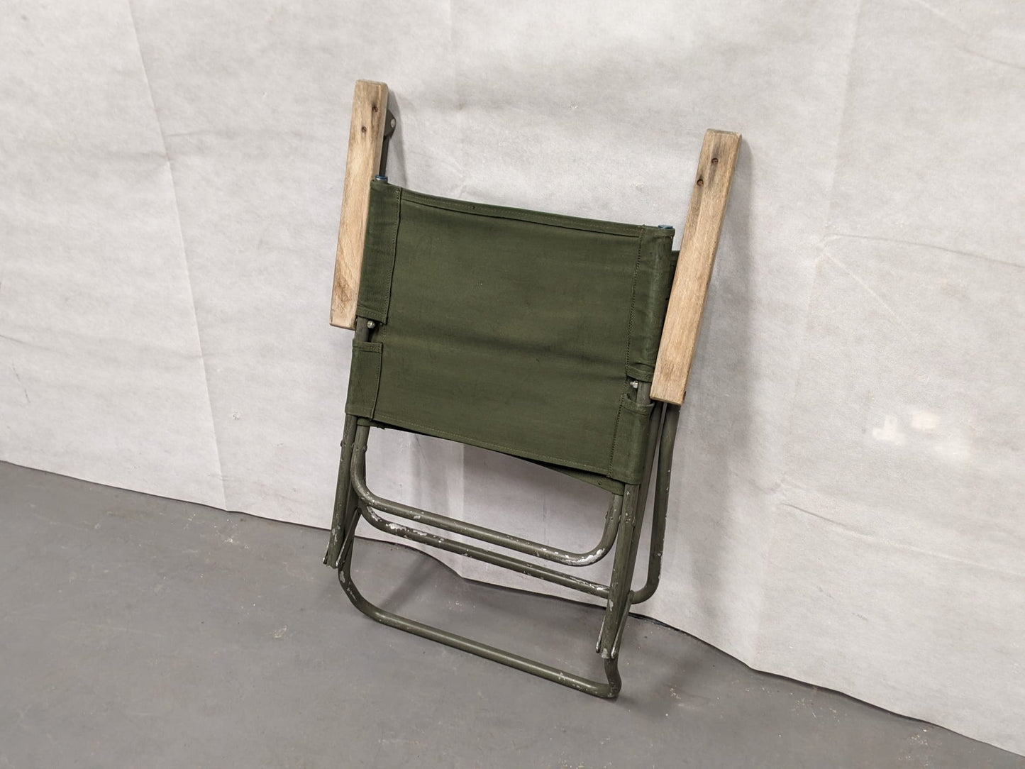 British Army Folding Aluminium Land Rover Canvas Chair