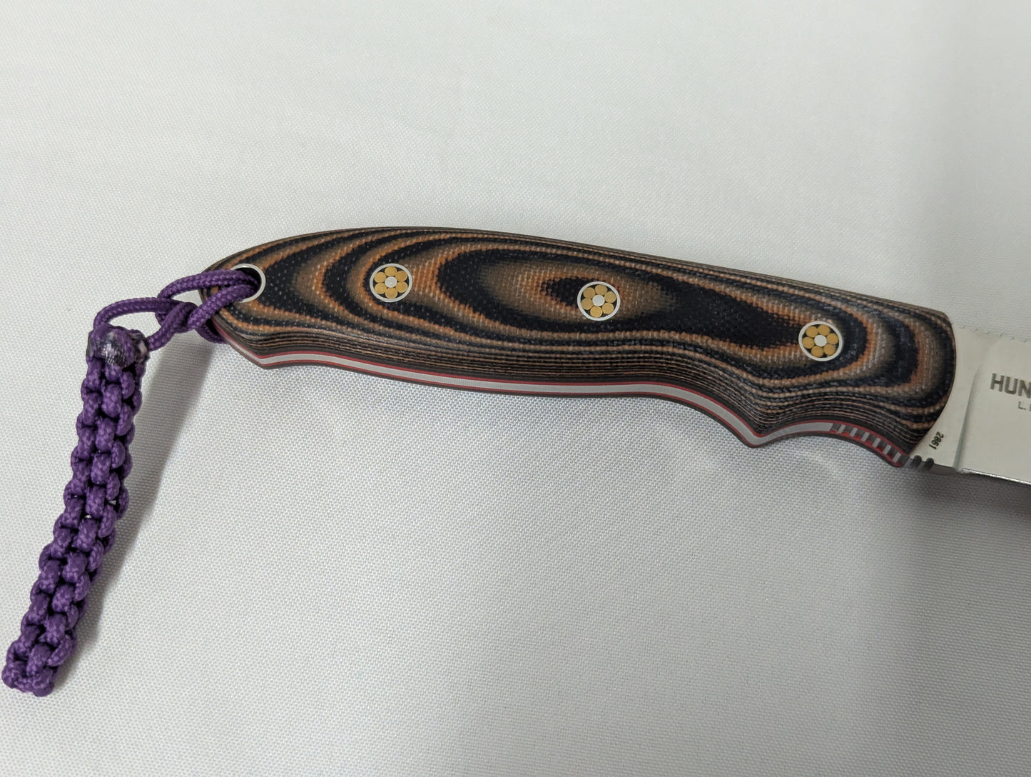 CRKT Hunt´ N Fisch Fixed Blade Hunting Knife with Leather Sheath - 2861