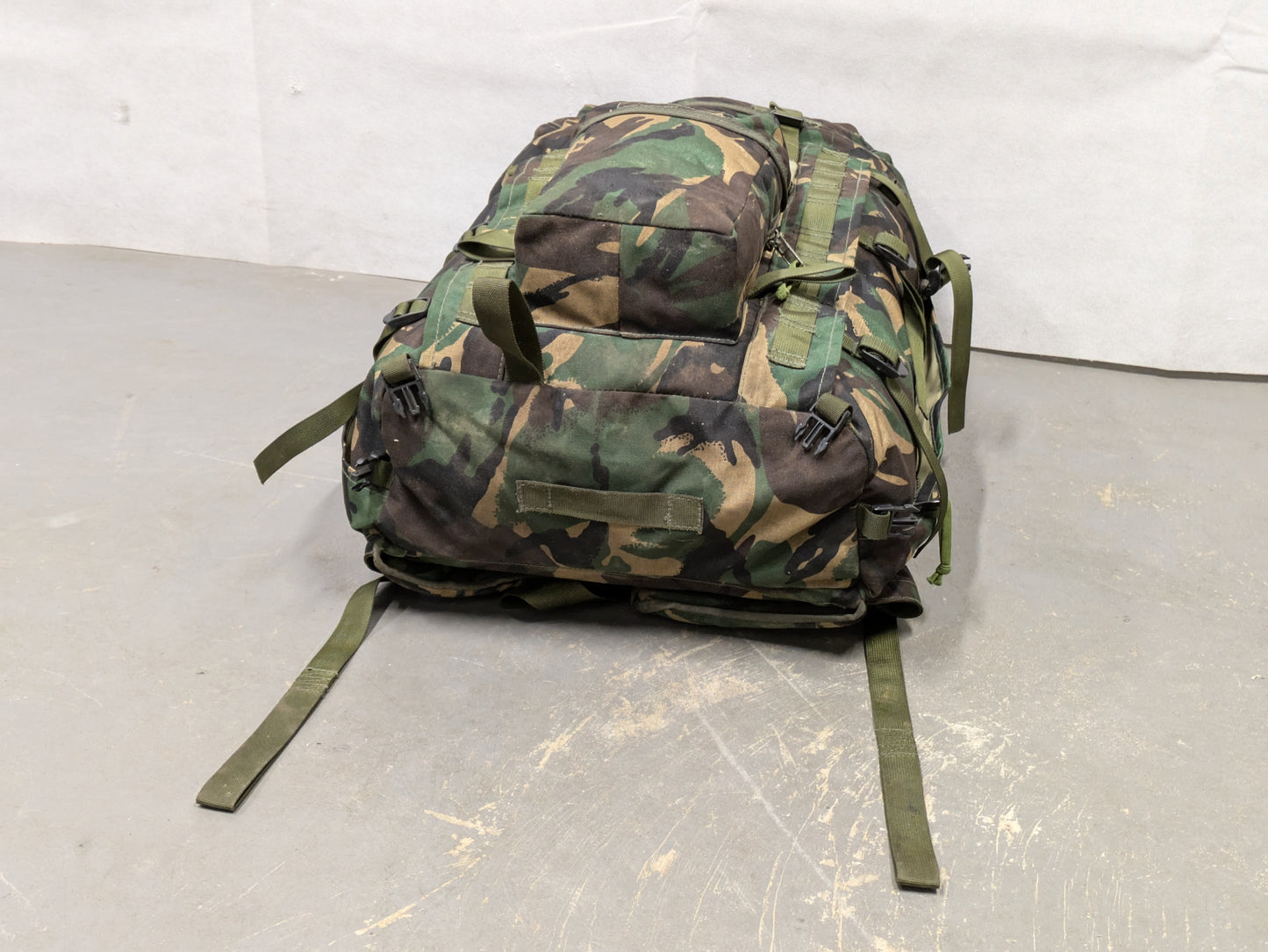 British Army DPM Camo Long Back 100L Bergen Rucksack