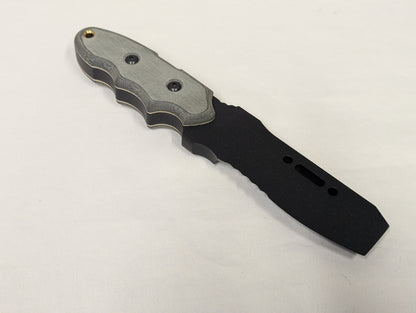 TOPS Knives Mini Pry Knife MPK-01 Emergency and Rescue Fixed Blade with Nylon Sheath