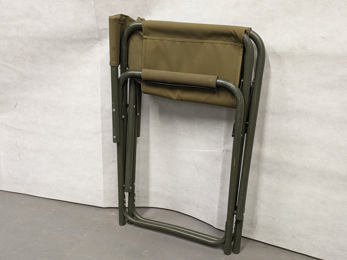 British Army Folding Canvas Recreational Directors Field Chair