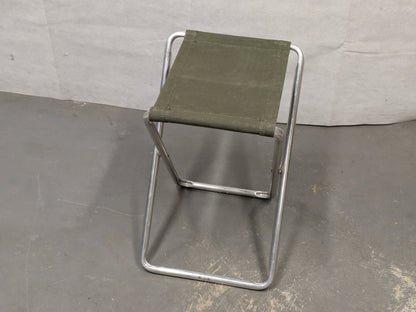 British Army Folding Canvas Stool