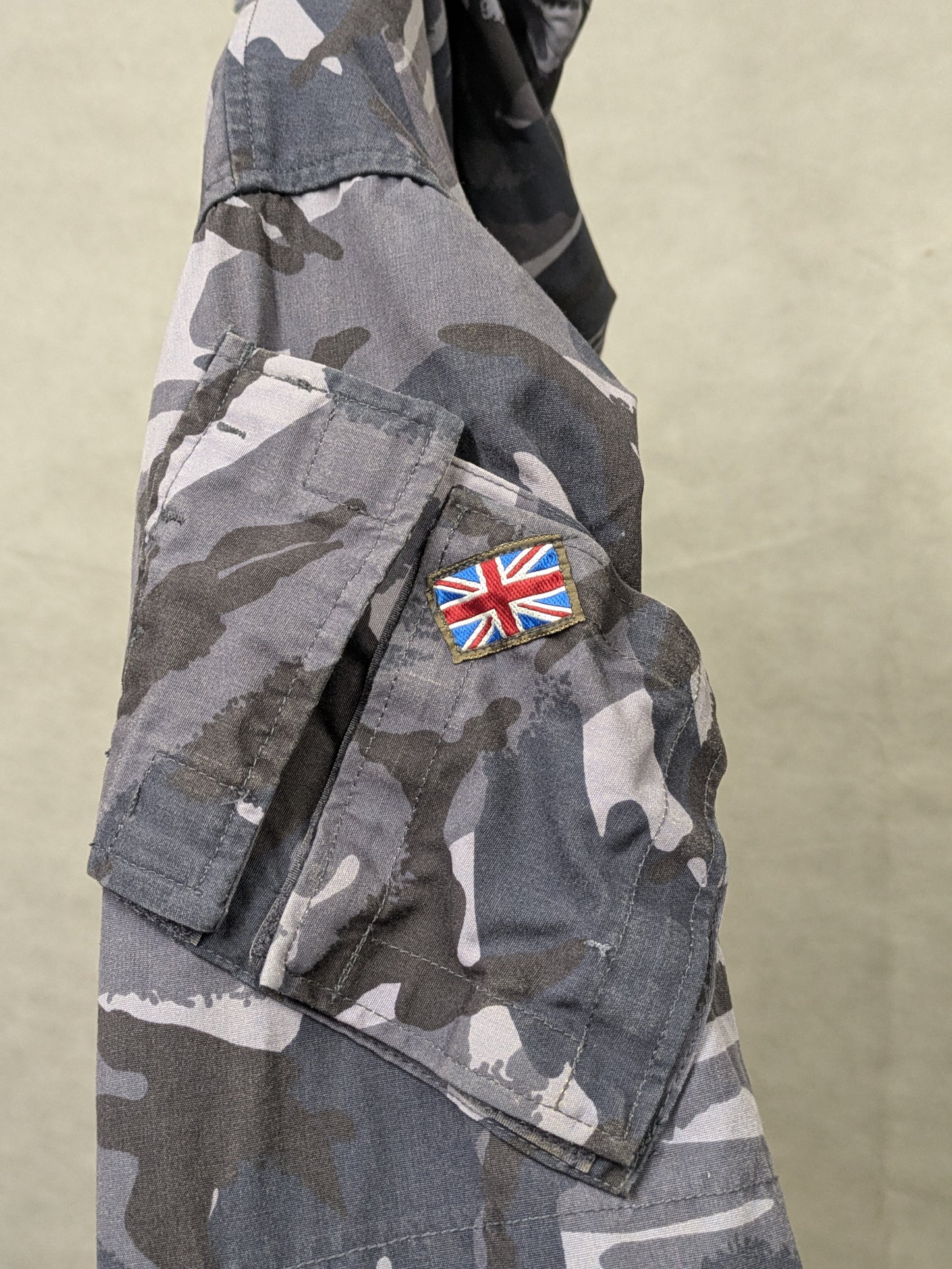 British Army OPFOR Blue DPM Camo Windproof Combat Smock Jacket - 180/112