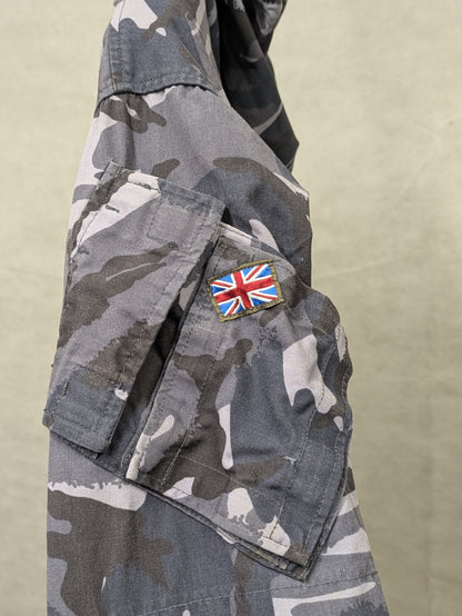 British Army OPFOR Blue DPM Camo Windproof Combat Smock Jacket - 180/112