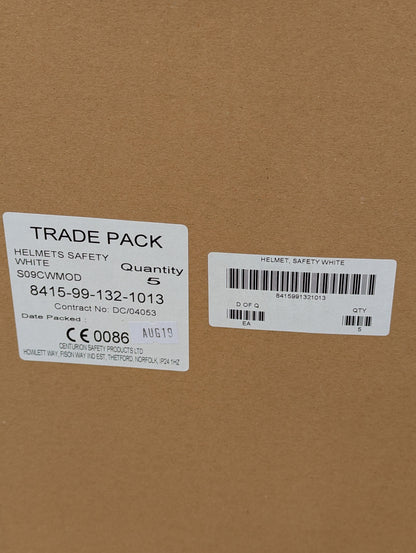 180 x Centurion Concept Safety Helmet - 1 Pallet - Wholesale Job Lot - NEW